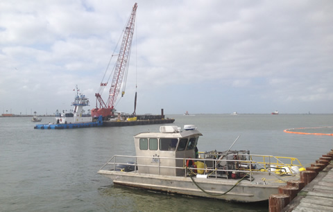 Kirby Marine Texas City Y Incident Oil Spill Clean Up